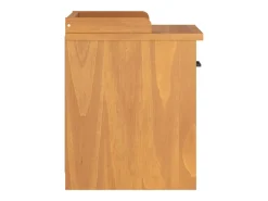 Banco de recibidor SANDNES 45x40x50 cm madera maciza de pino