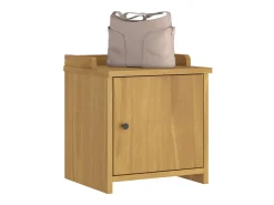 Banco de recibidor SANDNES 45x40x50 cm madera maciza de pino