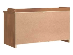 Banco de recibidor SANDNES 87x40x50 cm madera maciza de pino
