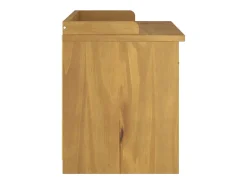 Banco de recibidor SANDNES 87x40x50 cm madera maciza de pino