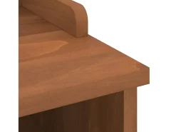 Banco de recibidor SANDNES 45x40x50 cm madera maciza de pino