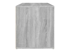 Banco de recibidor 80x40x45 cm Sonoma gris Madera de ingeniería