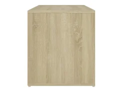 Banco de recibidor 80x40x45 cm Roble Sonoma Madera de ingeniería