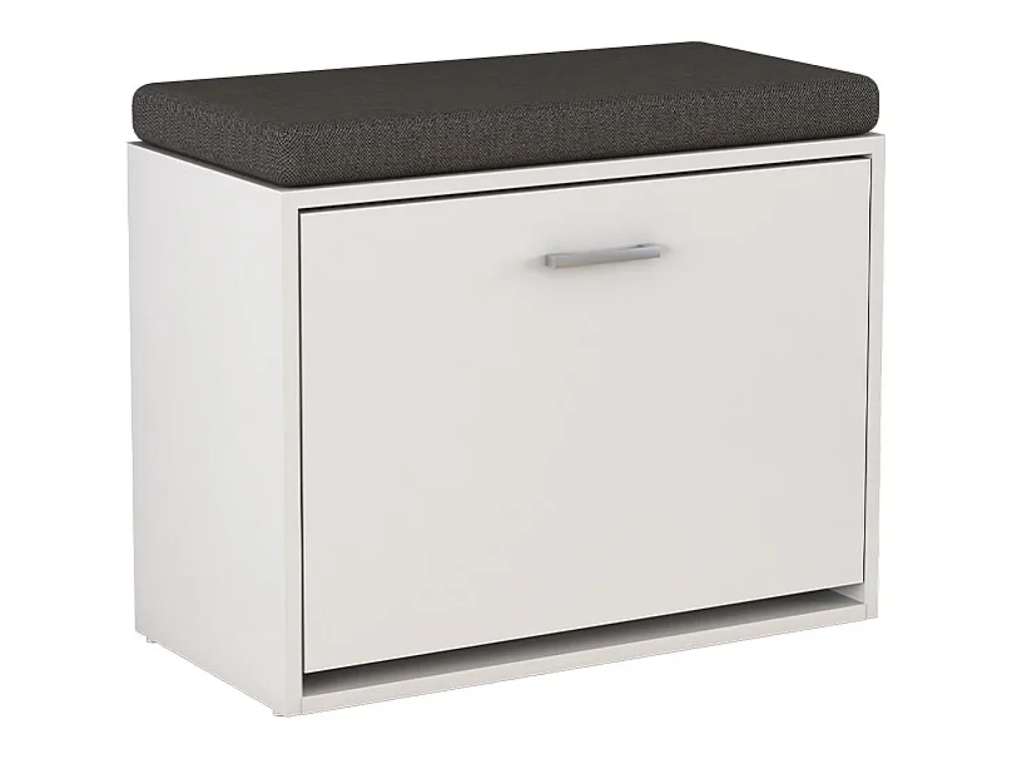 Banco para zapatos blanco 60x30x49.5 georg