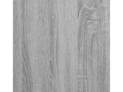 Banco para zapatos de madera de ingeniería y metal gris Sonoma