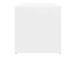 Banco zapatero blanco 105x35x35 cm Aglomerado