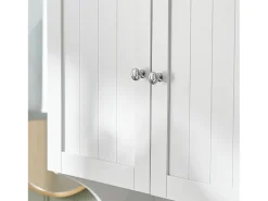 Banco Zapatero con 1 Solapa Banco de almacenamianto con cojín Acolchado de Asiento 60 x 24 x 47 cm FSR16-K-W SoBuy ES