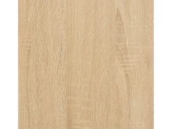 Banco zapatero de roble Sonoma 102x32x50 cm madera de ingeniería