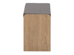 Banco zapatero Gabriel Color Roble 3 Huecos y 1 cajón