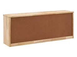 Banco zapatero 94x20x38cm Madera maciza de nogal