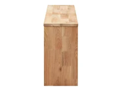 Banco zapatero 94x20x38cm Madera maciza de nogal