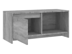 Bay Village Mueble de TV madera de ingeniería gris Sonoma 90x35x40 cm
