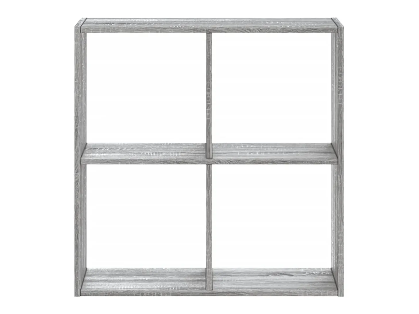 Biblioteca de madera de ingeniería gris Sonoma 68,5x32x68,5 cm ES587919