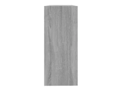 Biblioteca Estantería - divisor de espacios gris Sonoma 100x30x72 cm ES26541
