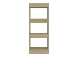 Biblioteca Estantería - divisor madera ingeniería roble Sonoma 40x30x103 cm ES71498