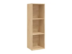 Biblioteca Estantería libros contrachapada roble 36x30x114 cm ES88956
