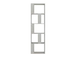 Biblioteca Estantería madera contrachapada gris hormigón 45x24x159cm ES58231