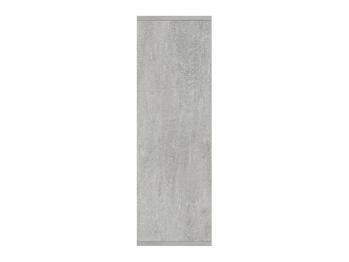 Biblioteca Estantería madera contrachapada gris 50x25x80 cm ES18510