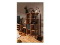 Biblioteca Industrial 12 casillas H145 cm - DENVER