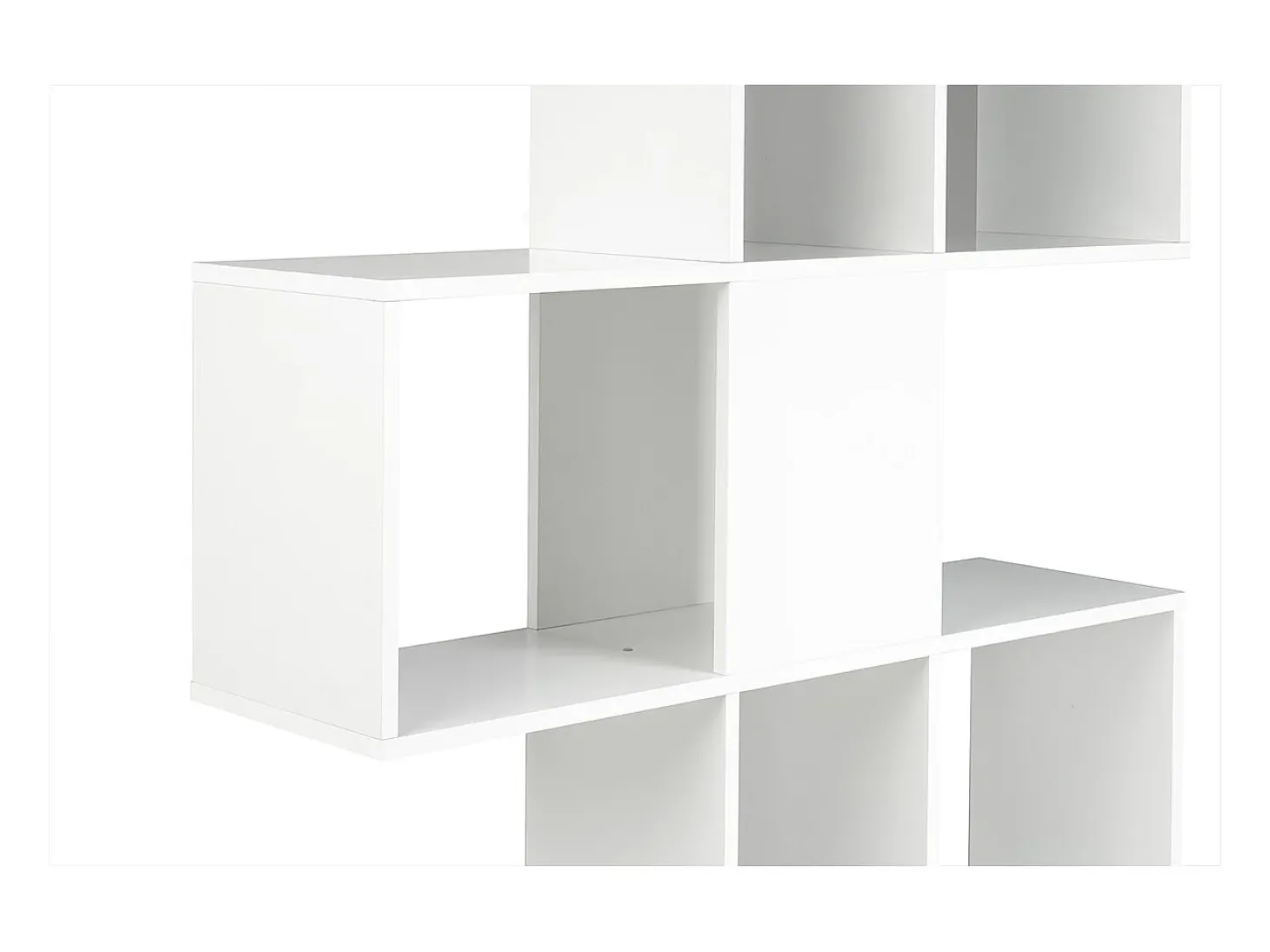 Biblioteca separador blanco lacado brillante A147 cm COMO