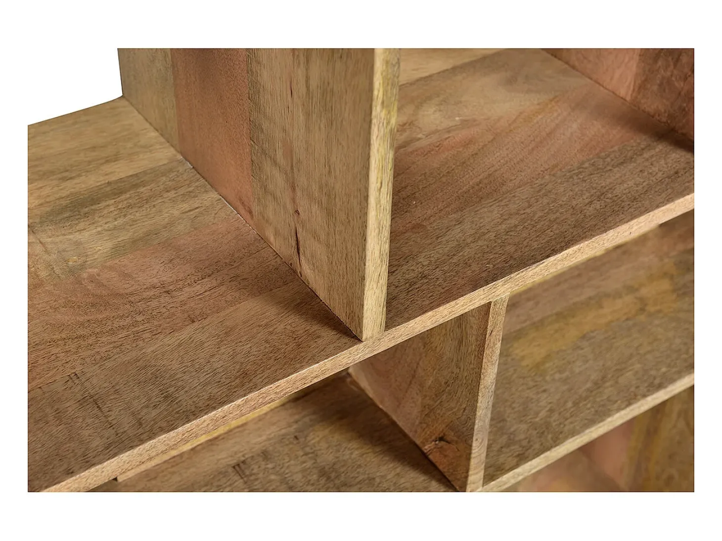 Biblioteca separador en madera de mango maciza L88 cm RUPAH