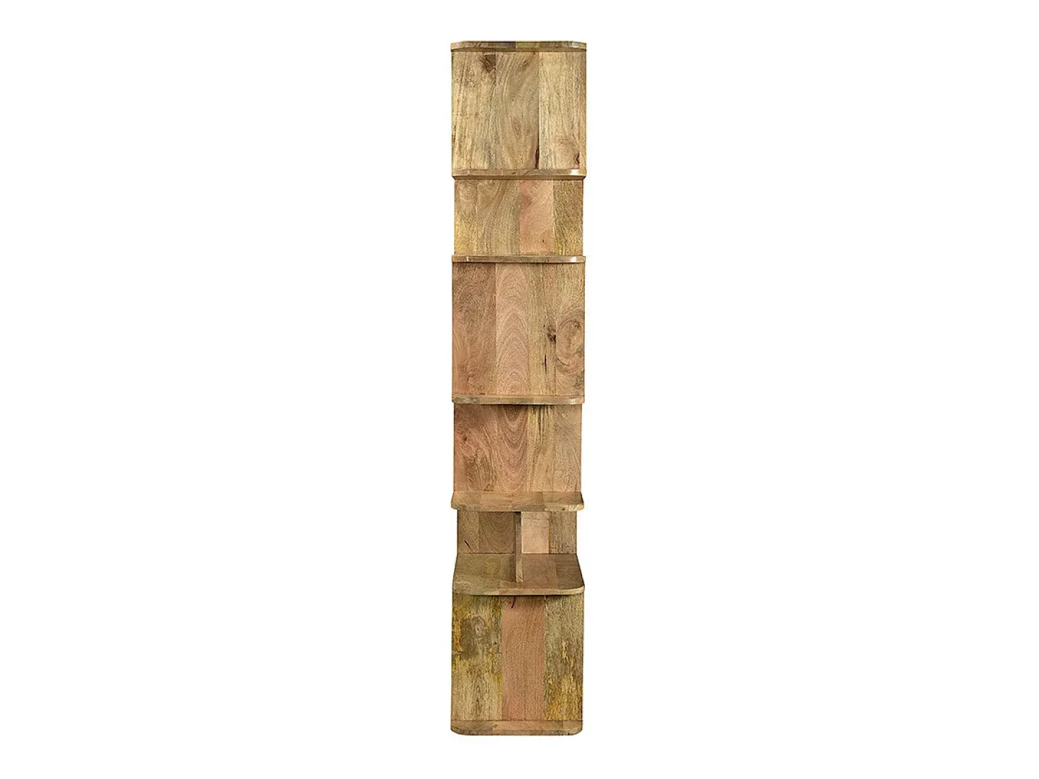 Biblioteca separador en madera de mango maciza L88 cm RUPAH