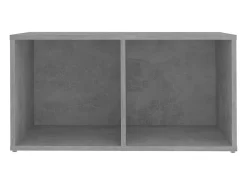 Blessington Muebles de salón 4 pzas madera ingeniería gris hormigón