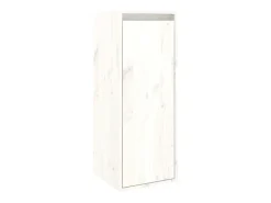 Brynjolf Muebles para TV 4 piezas madera maciza de pino blanco