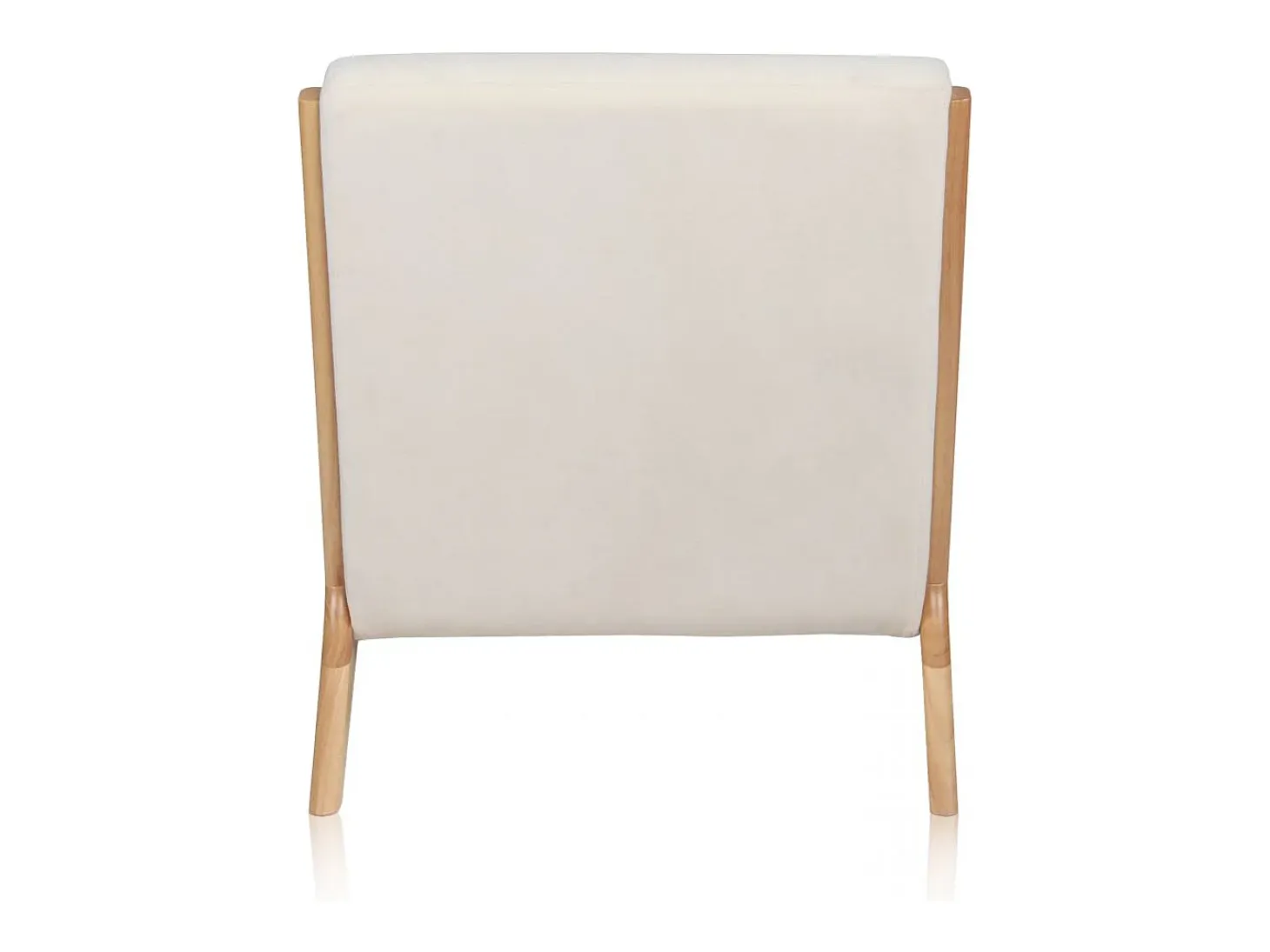 Butaca Elka Beige - Madera natural