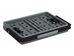 Caja cuadrada plegable de 24 litros para transporte o almacenamiento
