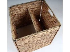 Caja de almacenaje de jacinto de agua - 28 x 28 x 28 cm