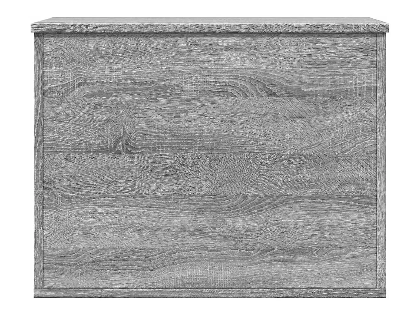 Caja de almacenaje madera de ingeniería gris Sonoma 60x42x46 cm