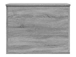 Caja de almacenaje madera de ingeniería gris Sonoma 60x42x46 cm ES538724
