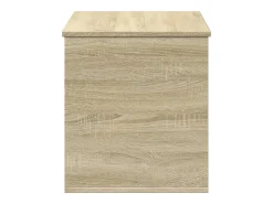 Caja de almacenaje madera ingeniería roble Sonoma 100x42x46 cm