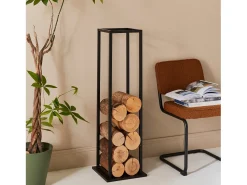 Caja de almacenaje vertical de interior, 112cm negro