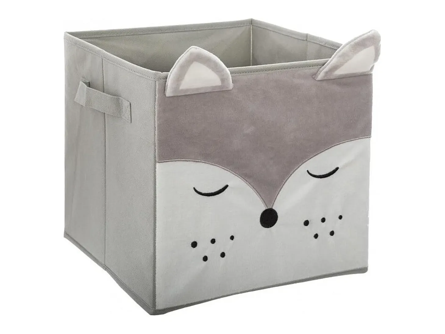 Caja de almacenamiento cartón gris 29x29x29cm