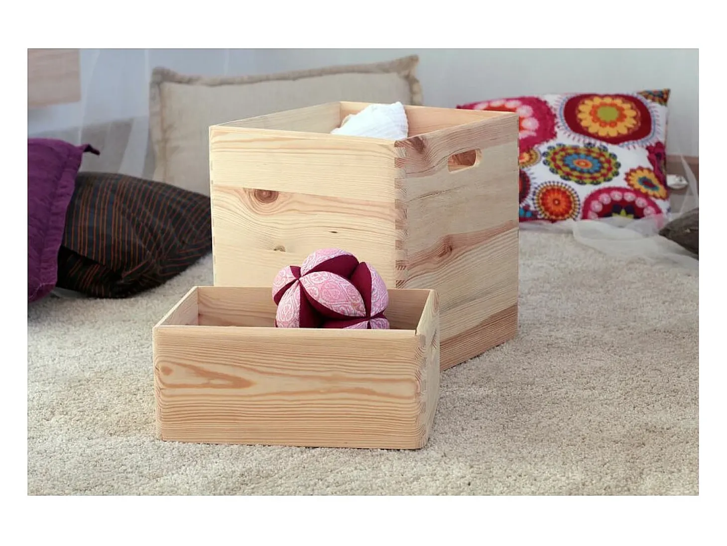 Caja de madera 30 x 20 x 14 cm
