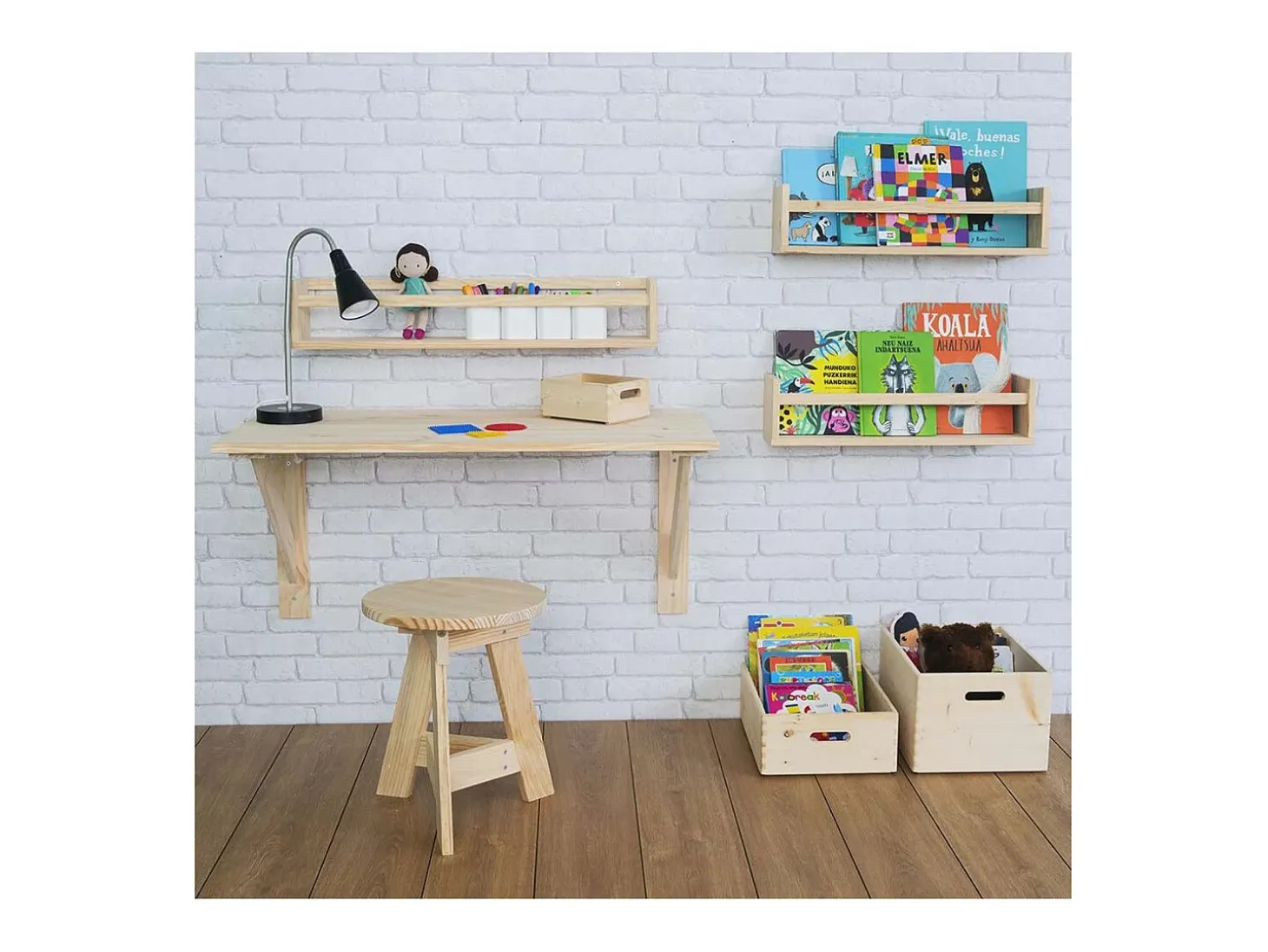 Caja de madera 40 x 30 x 23 cm