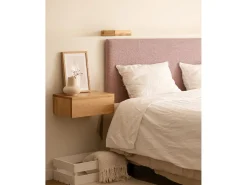 Caja de madera maciza en tono blanco de 49x30,5x17,5cm - BOX - DECOWOOD