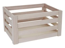 Caja de madera MCW-C56 (juego de 3), color natural