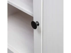 Caldir Mueble para TV madera de pino estilo Panamá blanco 120x40x50 cm