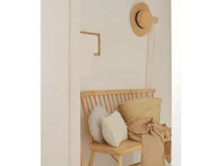 Capazo de esparto natural de 40x30x30cm - MENORCA - DECOWOOD