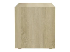 Cape Canaveral Mueble para TV madera contrachapada roble Sonoma 37x35x37 cm