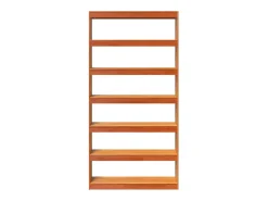 Centerville Estantería/divisor espacios madera maciza pino 100x30x199,5 cm