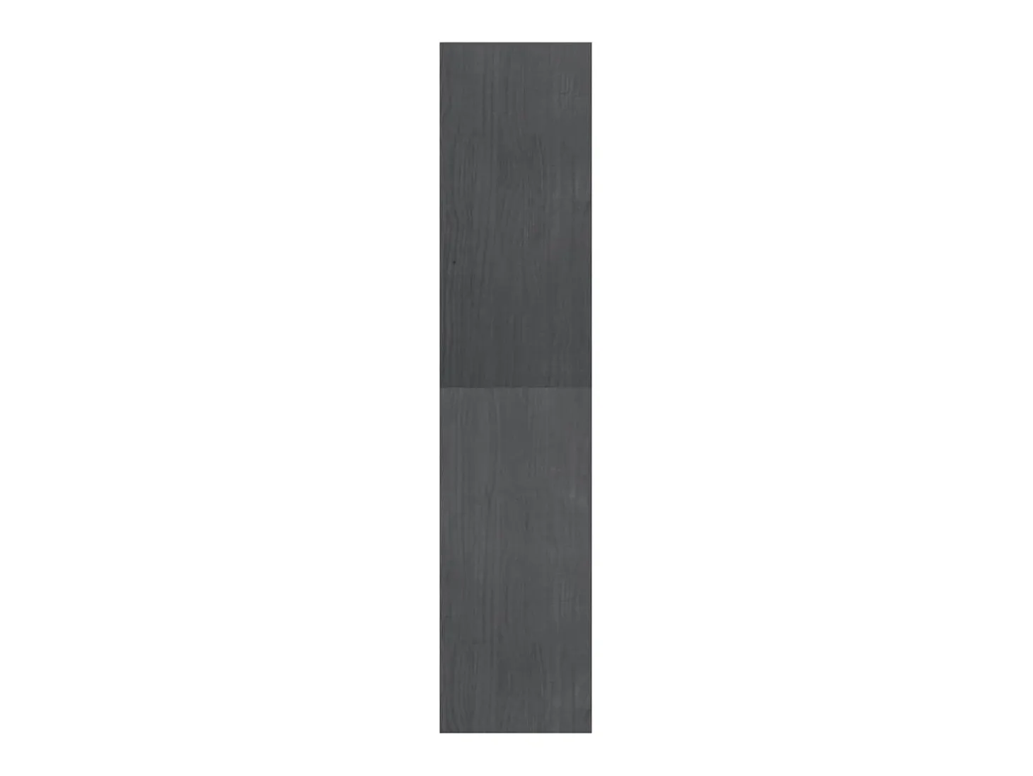Centerville Estantería/divisor de espacios pino macizo gris 40x30x135,5cm