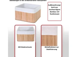 Cesta de almacenamiento MCW-C21, color natural