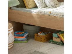 Cesta doble de almacenamiento de gasa de algodón