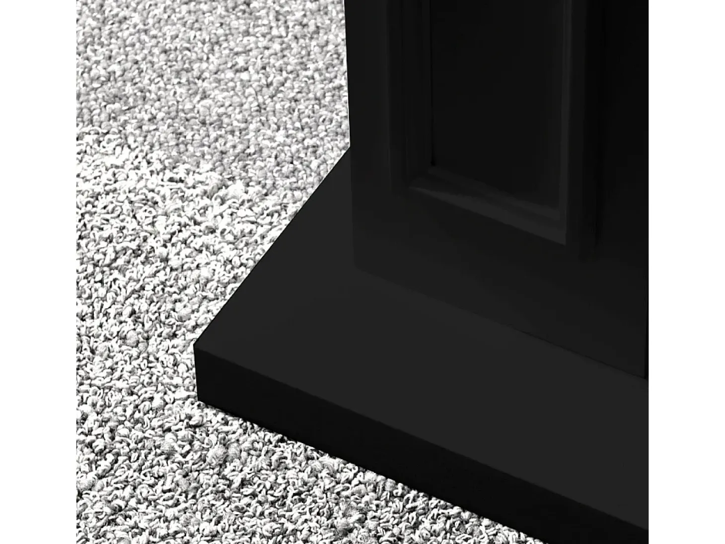Chimenea de bioetanol biochimenea de suelo JEFFERSON Negro L 89,5 x H 90,5 x D 28