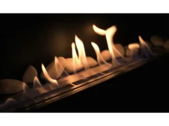 Chimenea de bioetanol de pared Siena Black (largo 90 x fondo 12 x alto 40 cm)