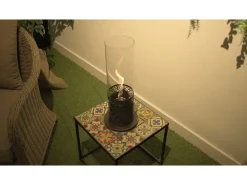 Chimenea de bioetanol de sobremesa TOLOSA Black Gold D20 x H49,5 interior exterior